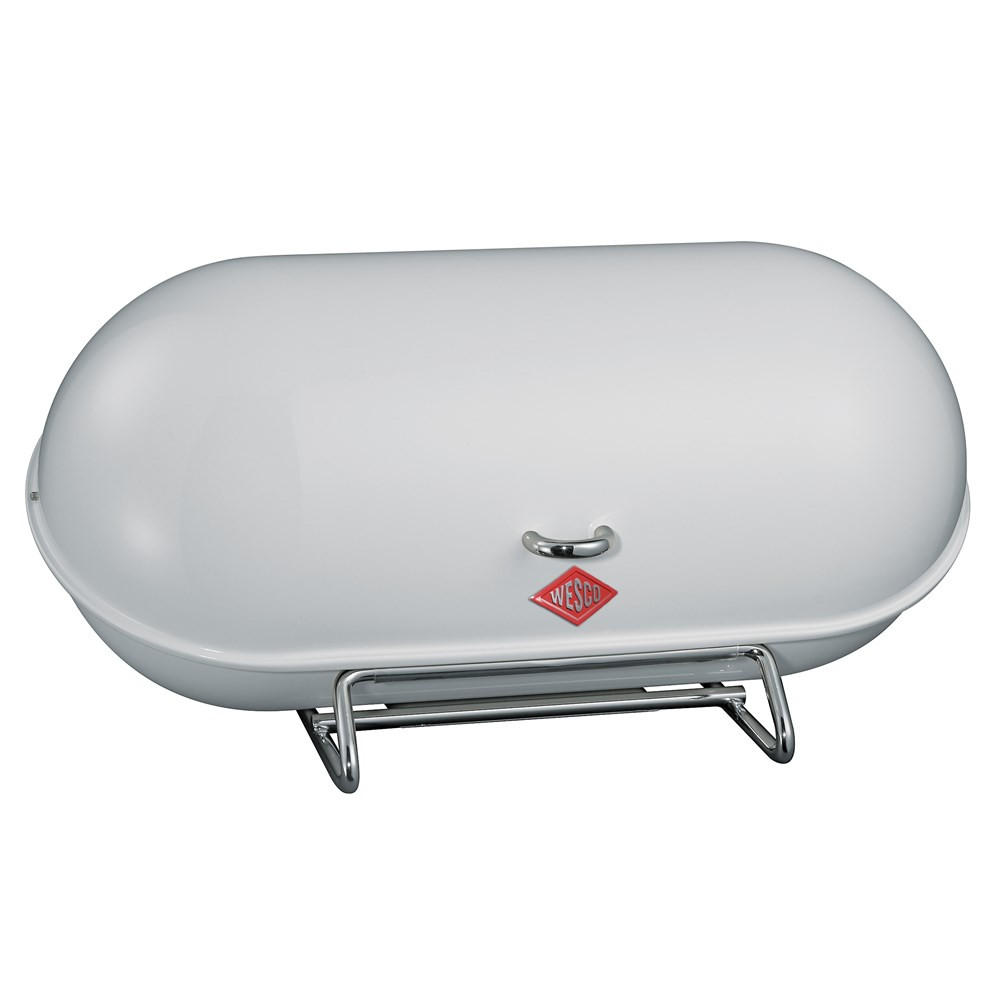 BROTKASTEN Weiß 23/44.3/21 cm 8012207 - Weiß, Metall (44.3/21/23cm) - Wesco