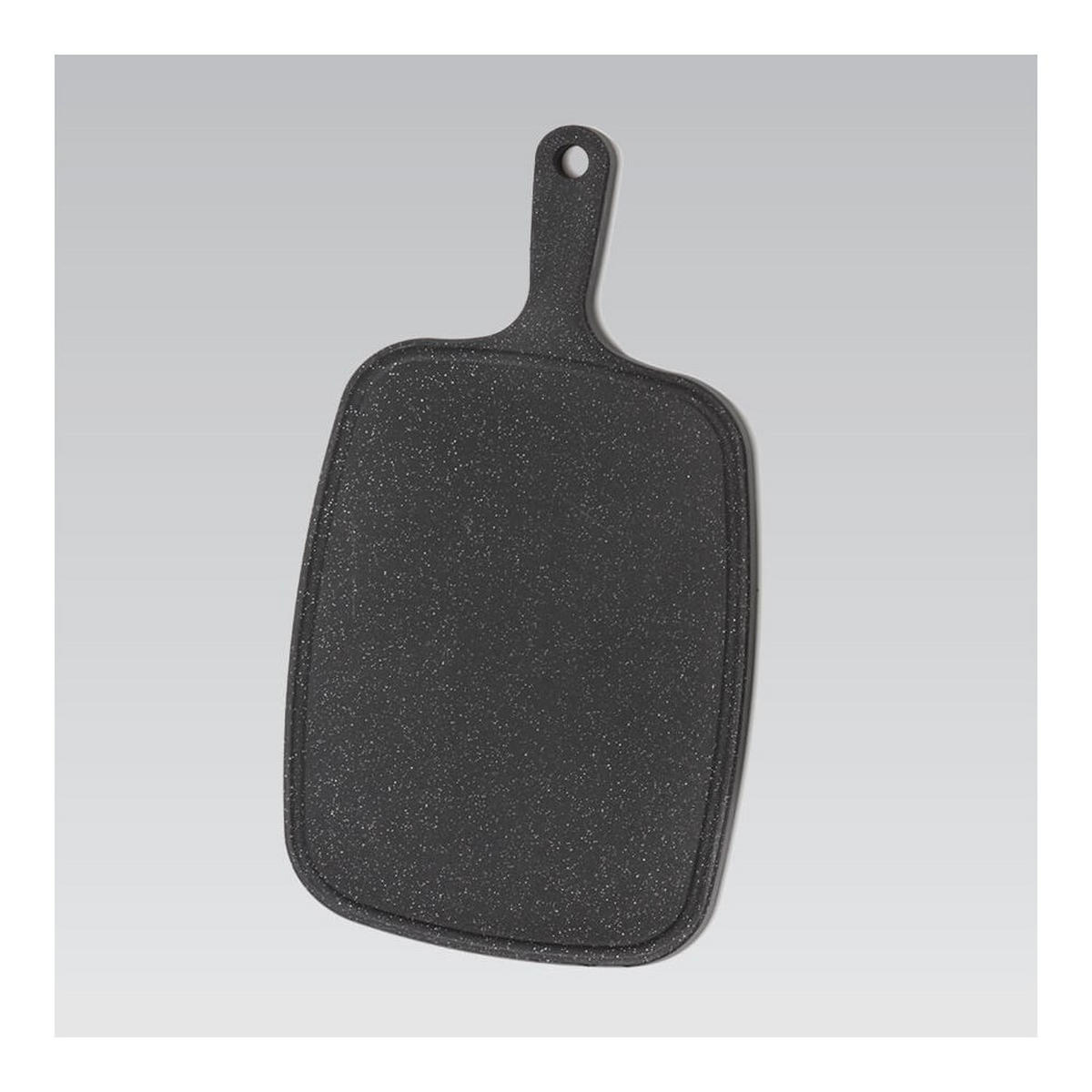 SCHNEIDEBRETT Schwarz 48/24/1.2 cm MR165448 - Schwarz, Kunststoff (24/48cm) - Maestro 