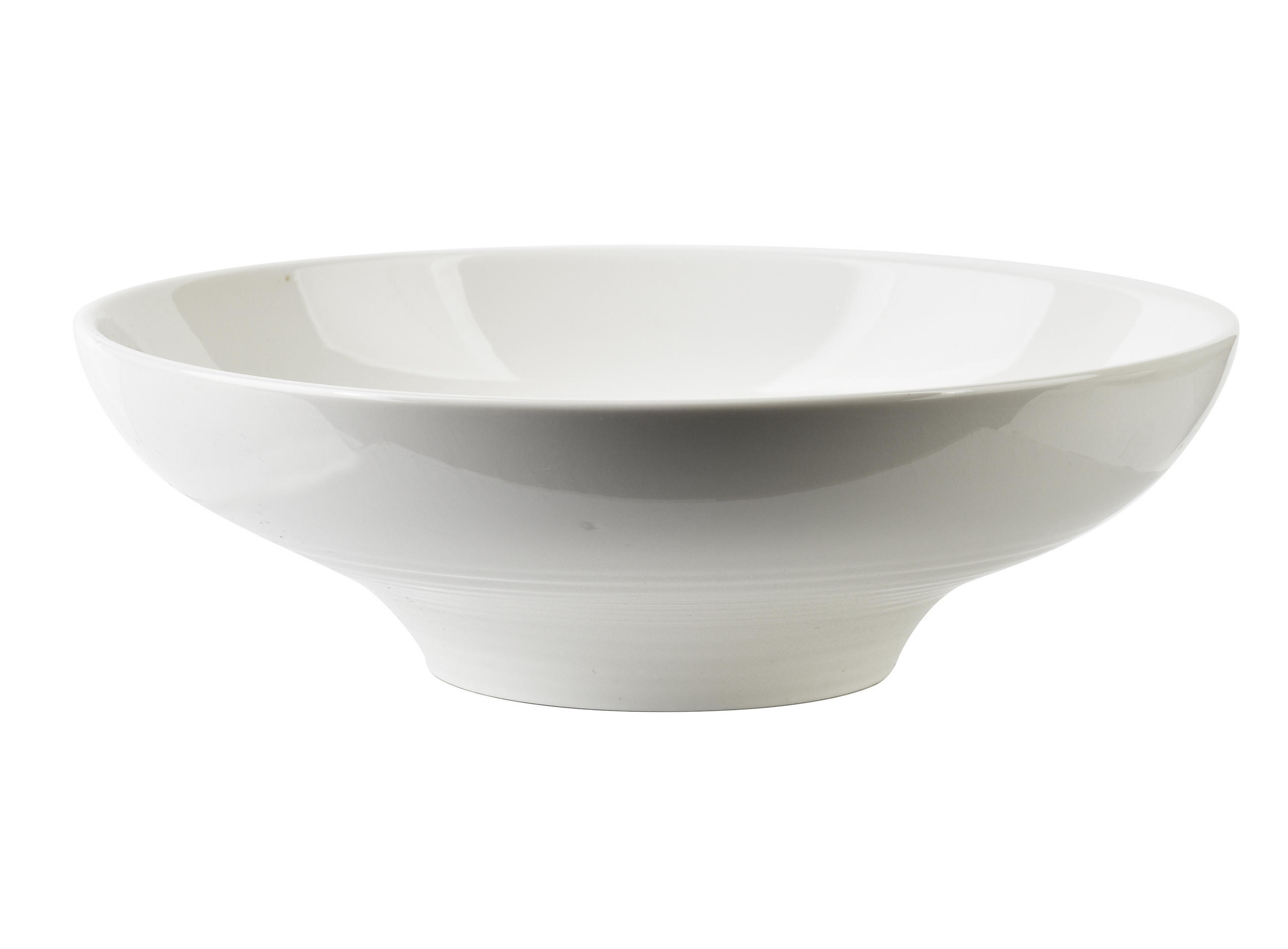 SERVIERSCHÜSSEL Basic Weiß 26/26/9 cm Keramik - Weiß, Keramik (26/9/26cm) - Mondex