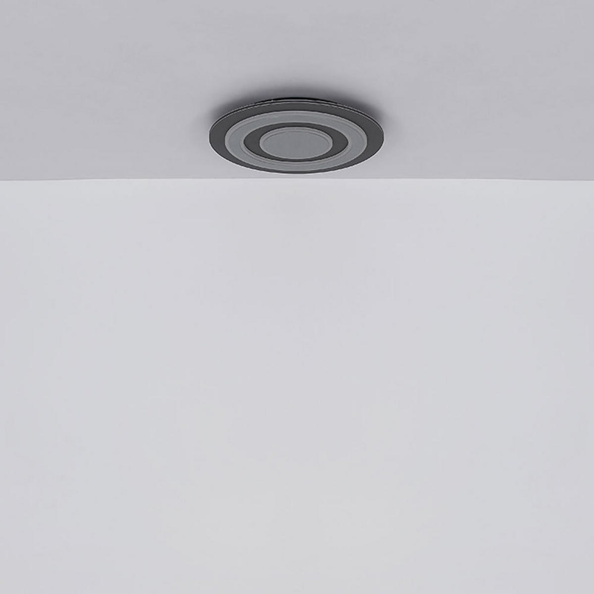 LED DECKENLEUCHTE Jayden Grau Metall - Grau, Metall (32/32/5.5cm) - Globo Lighting