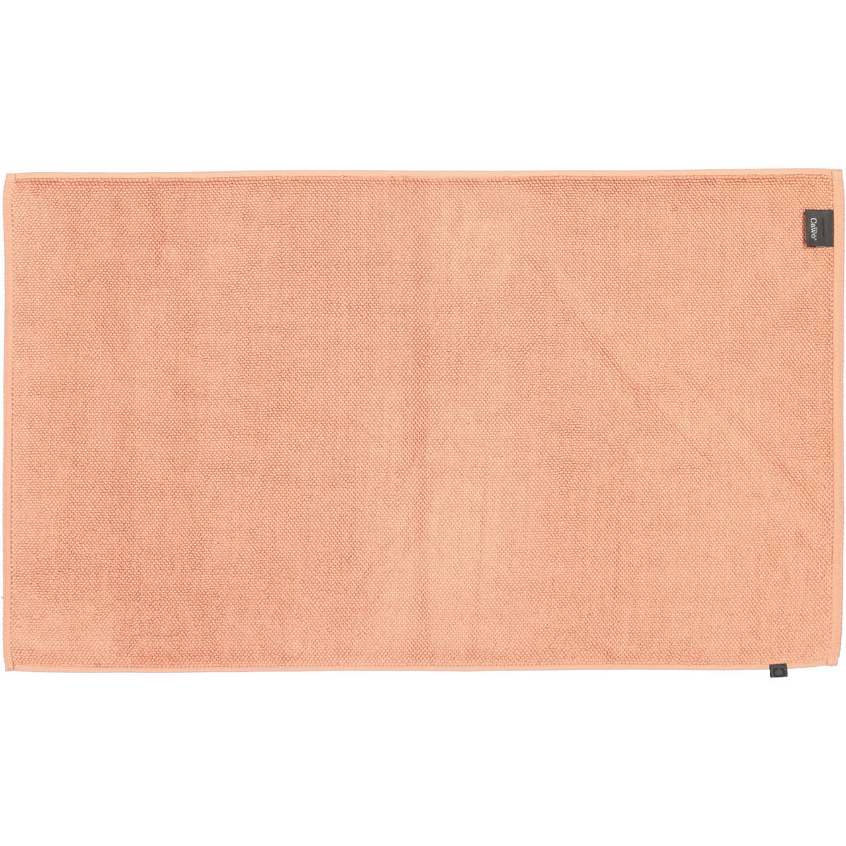 BADTEPPICHE LOOP 1007 ZIMT - 369 - Orange, Textil (60/100cm) - Cawoe