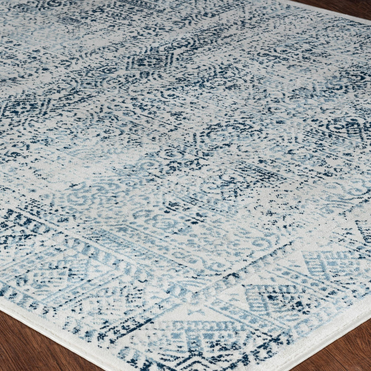 VINTAGE-TEPPICH 200/275 cm Blau - Blau, Naturmaterialien/Textil (200/275cm) - LIVABLISS