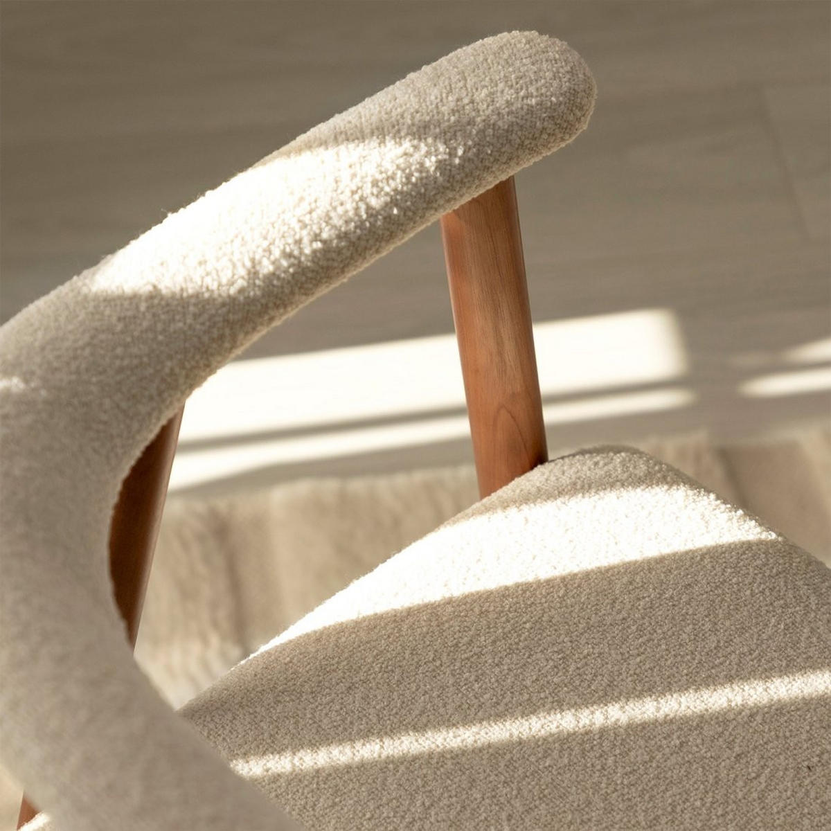 ESSZIMMERSTUHL Noor Beige 58 cm x 79 cm 2er-Set - Beige, Textil (58/79/54cm) - Klast Home