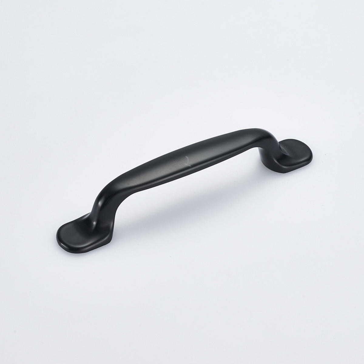 MÖBELGRIFF Schwarz 12er-Set 96 mm - Schwarz, Metall (1.9/2/11cm)