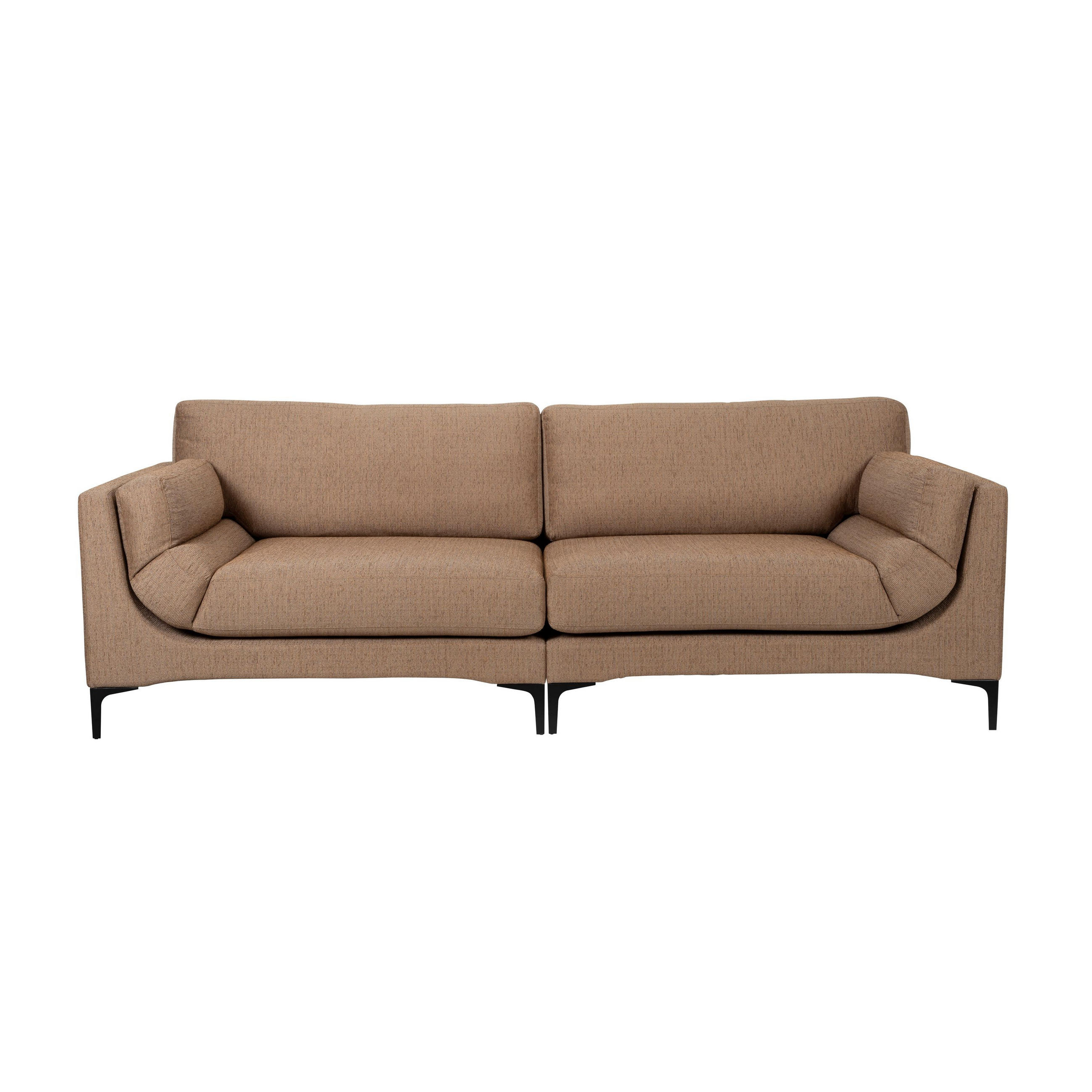 Zuiver Sofa Braun 256x85x99 cm