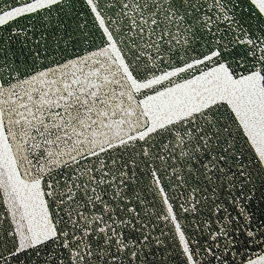 TEPPICH Sycamore Craft 240/240 cm - Grün, Textil (240/240cm) - Louis De Poortere