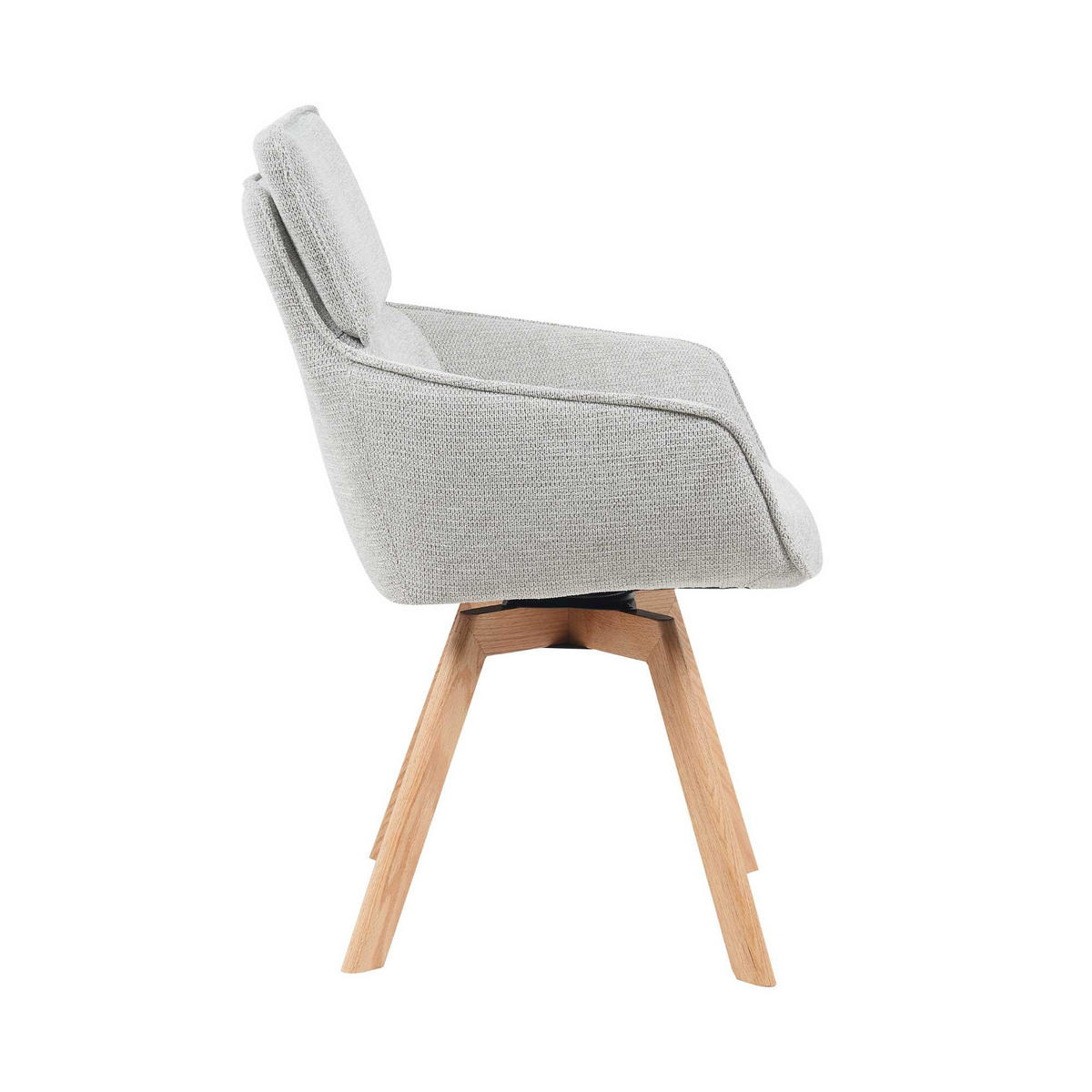 ESSZIMMERSTUHL Jon Taupe 64,5/59/91 cm - Taupe, Textil (59/91/64cm) - Starfurn