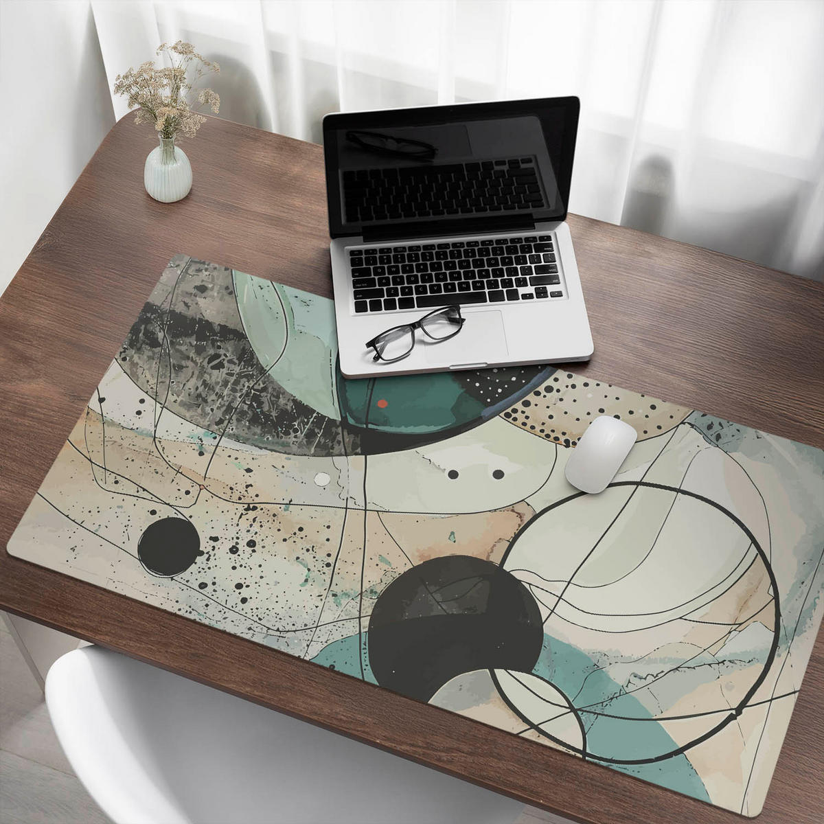 SCHREIBTISCHUNTERLAGE 120x60 cm Türkis - Türkis, Kunststoff (1.6/120/60cm) - Wallfluent