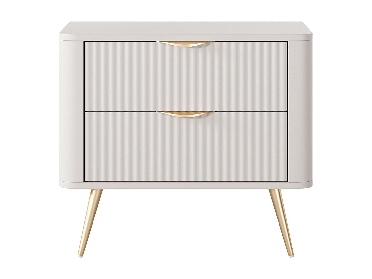 NACHTTISCH - 63.2 cm x 38 cm - Holz, Platte - Beige - ELONARIA - Beige, Holz (63.2/55.3/38cm) - Vente-Unique
