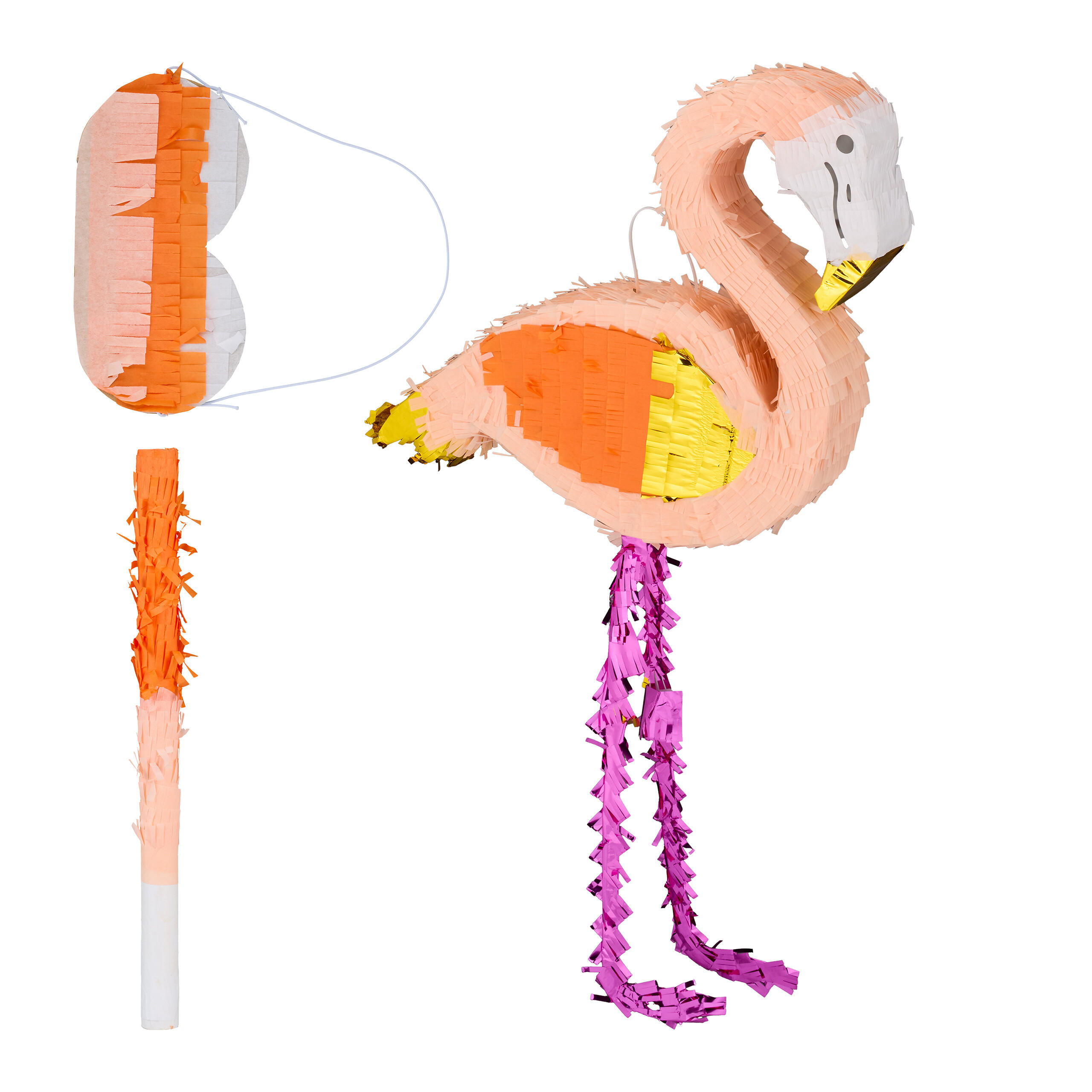 PINATA - Multicolor, Papier/Wellpappe (44/81/8cm) - Relaxdays