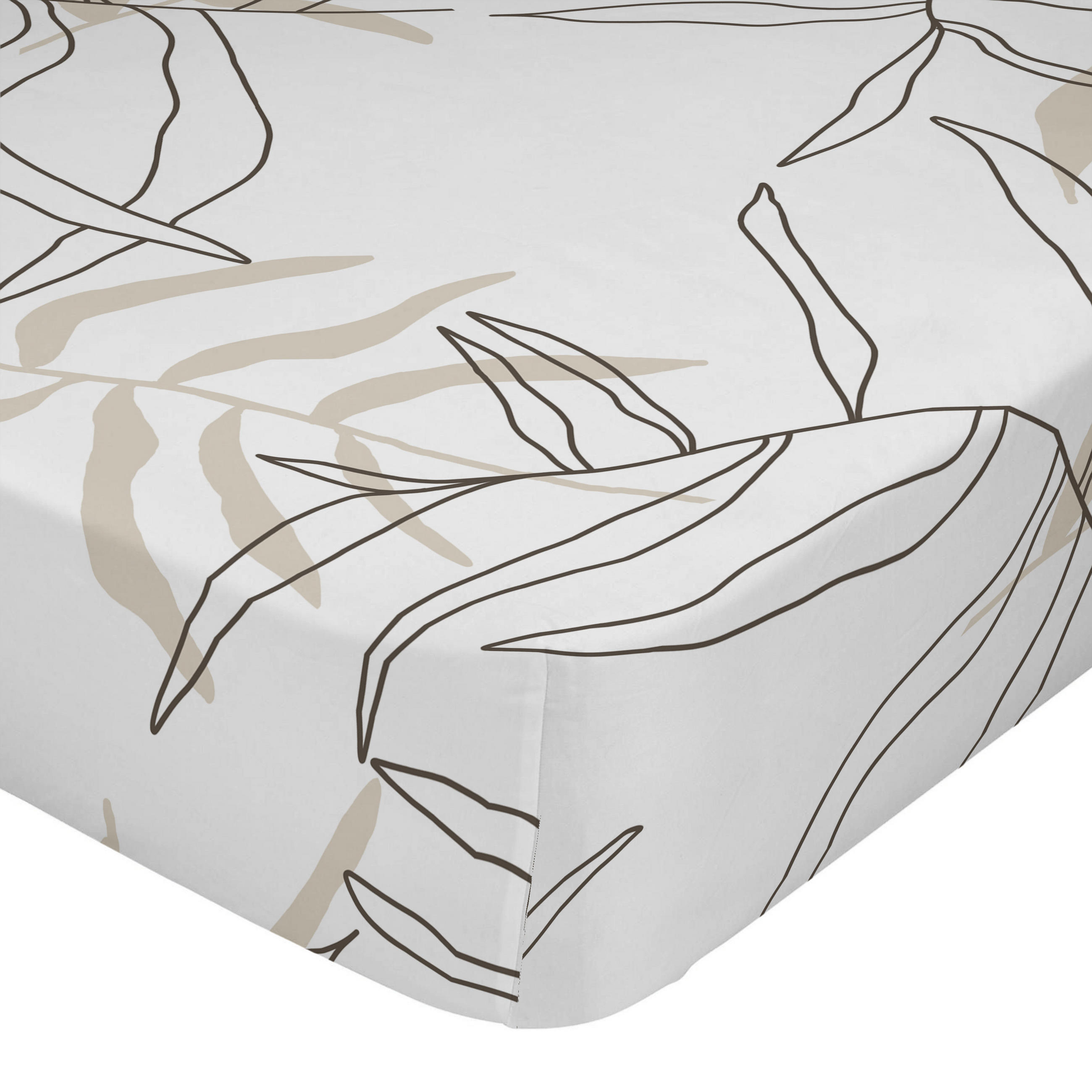 SPANNBETTTUCH maple 90x200x32 cm mehrfarbig - Multicolor, Textil (90/200cm) - Happy Friday