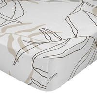 SPANNBETTTUCH maple 140x200x32 cm mehrfarbig - Multicolor, Textil (140/200cm) - Happy Friday