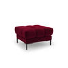 POUF Mamaia aus Samt rot - Rot, Textil (60/41/60cm) - Micadoni