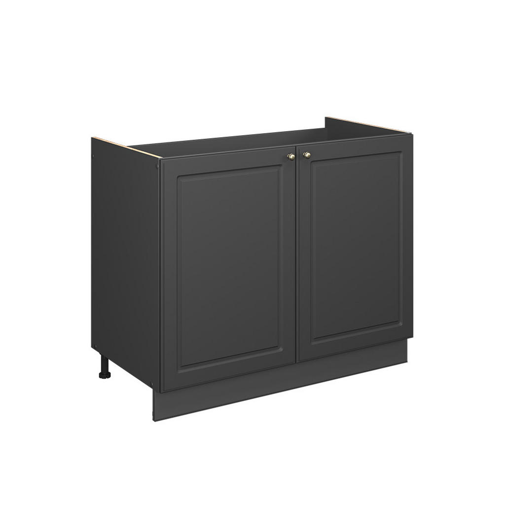 Vicco SKŘÍŇKA POD DŘEZ Fame-Line, Anthrazit-Gold Landhaus/Antracit, 100 cm bez pracovní desky