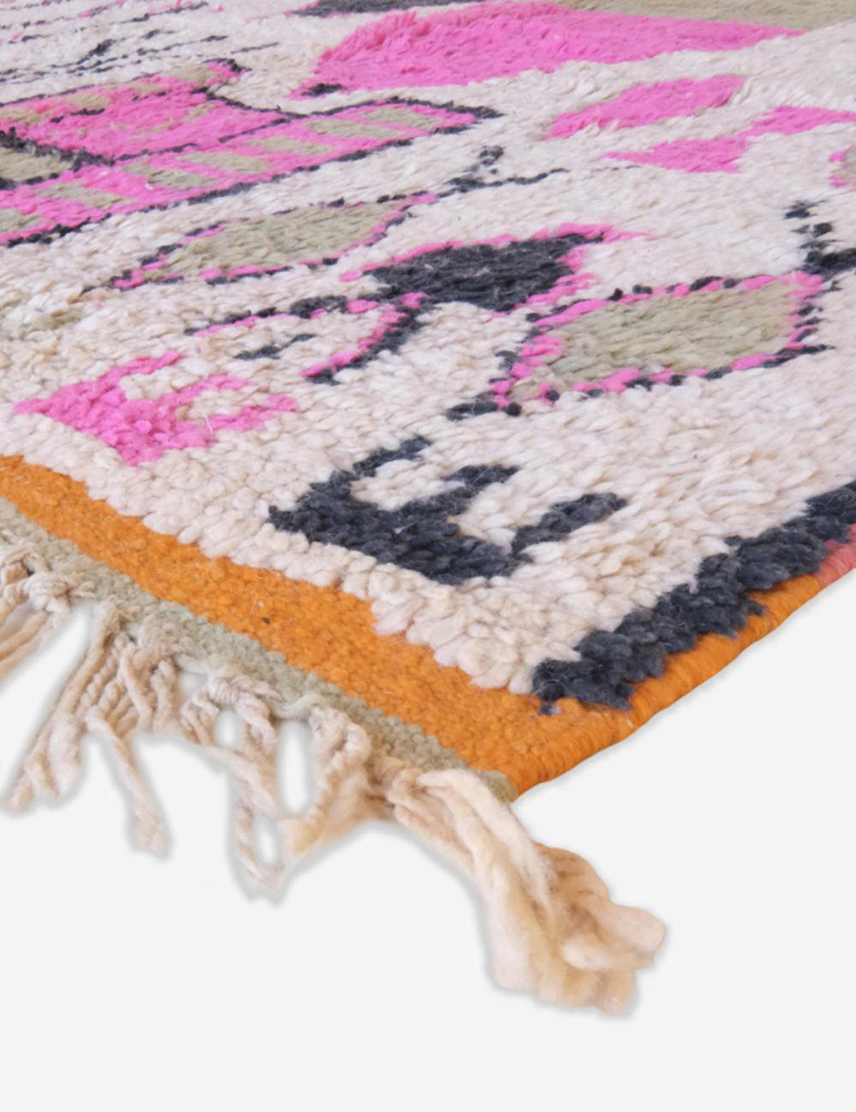 BERBERTEPPICH aus reiner Wolle 179x 274 cm - Multicolor, Naturmaterialien (179/274cm) - AFK Living