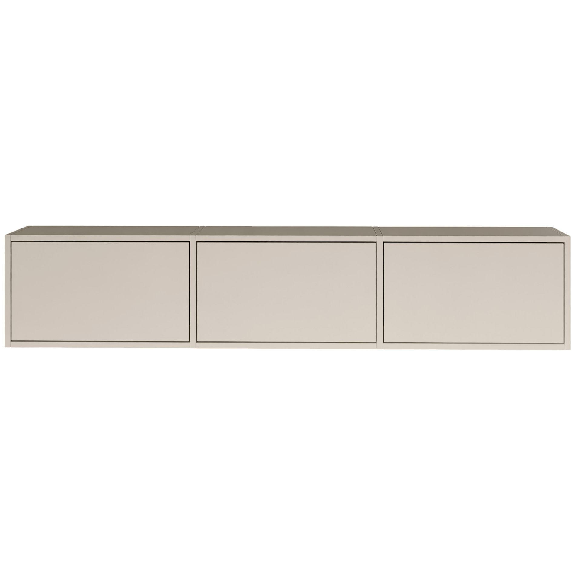 TV-LOWBOARD hängend, 3 Klappen, Kaschmir, 150 cm - Kaschmir, Holzwerkstoff (150.1/30/30cm) - Selsey