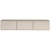 TV-LOWBOARD hängend, 3 Klappen, Kaschmir, 150 cm - Kaschmir, Holzwerkstoff (150.1/30/30cm) - Selsey