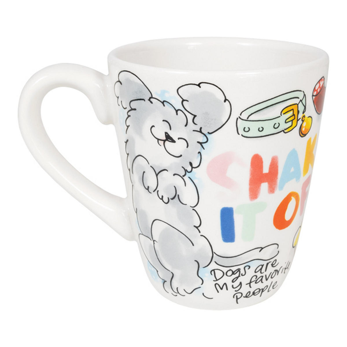 BECHER Hund in Bunt - 350 ml - Multicolor, Keramik (0.35L) - Blond Amsterdam