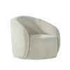 SESSEL Alby Beige 88/82/81 cm - Weiß, Textil (82/81/88cm) - LABEL51
