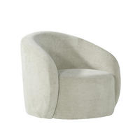 SESSEL Alby Beige 88/82/81 cm - Weiß, Textil (82/81/88cm) - LABEL51
