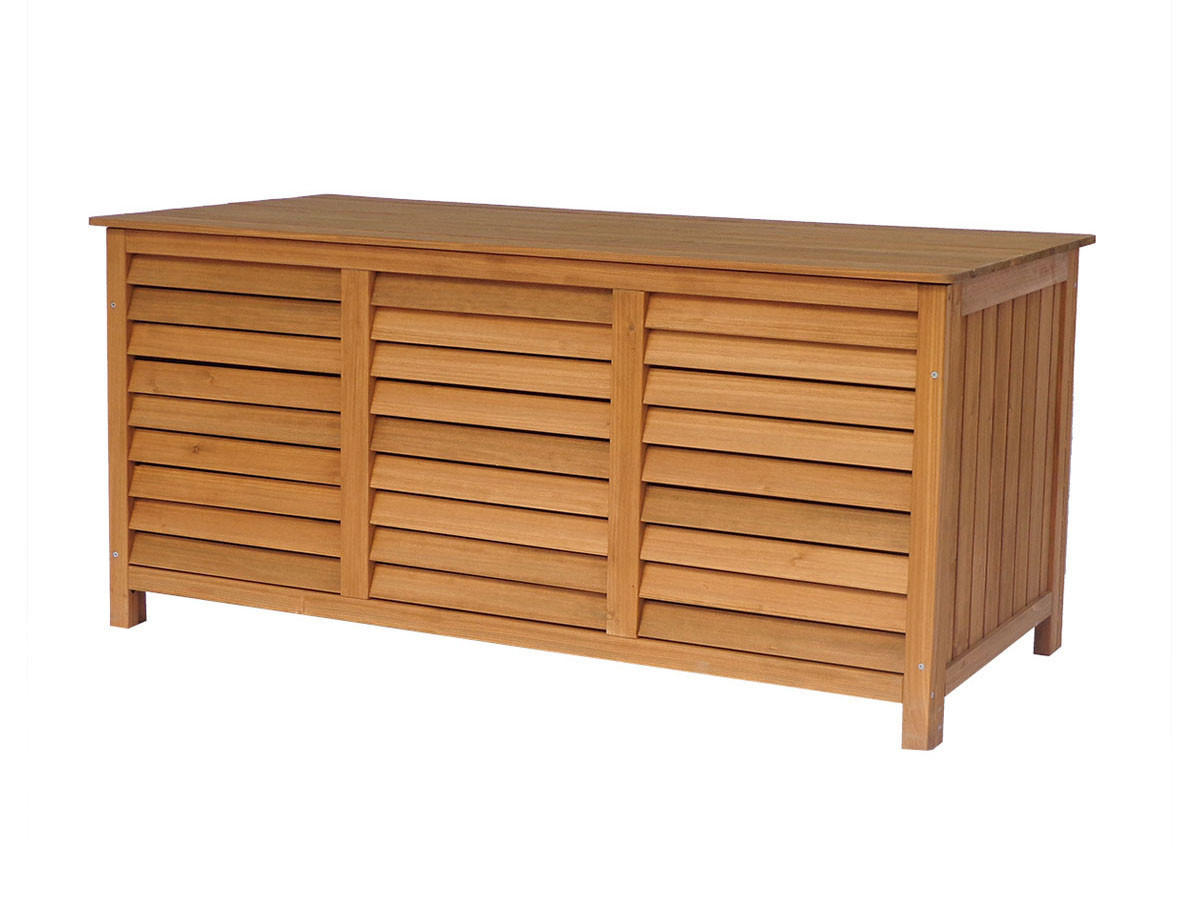 GARTENSCHRANK - GARTENTRUHE macao Braun - Braun, Holz (64/60/130cm) - Habitat Garten