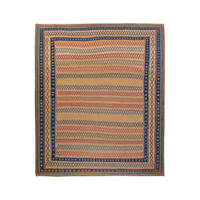 HANDWEBTEPPICH Sumak Afshar Beige 288/242 cm Schurwolle - Beige, Textil (242/288cm) - Looma