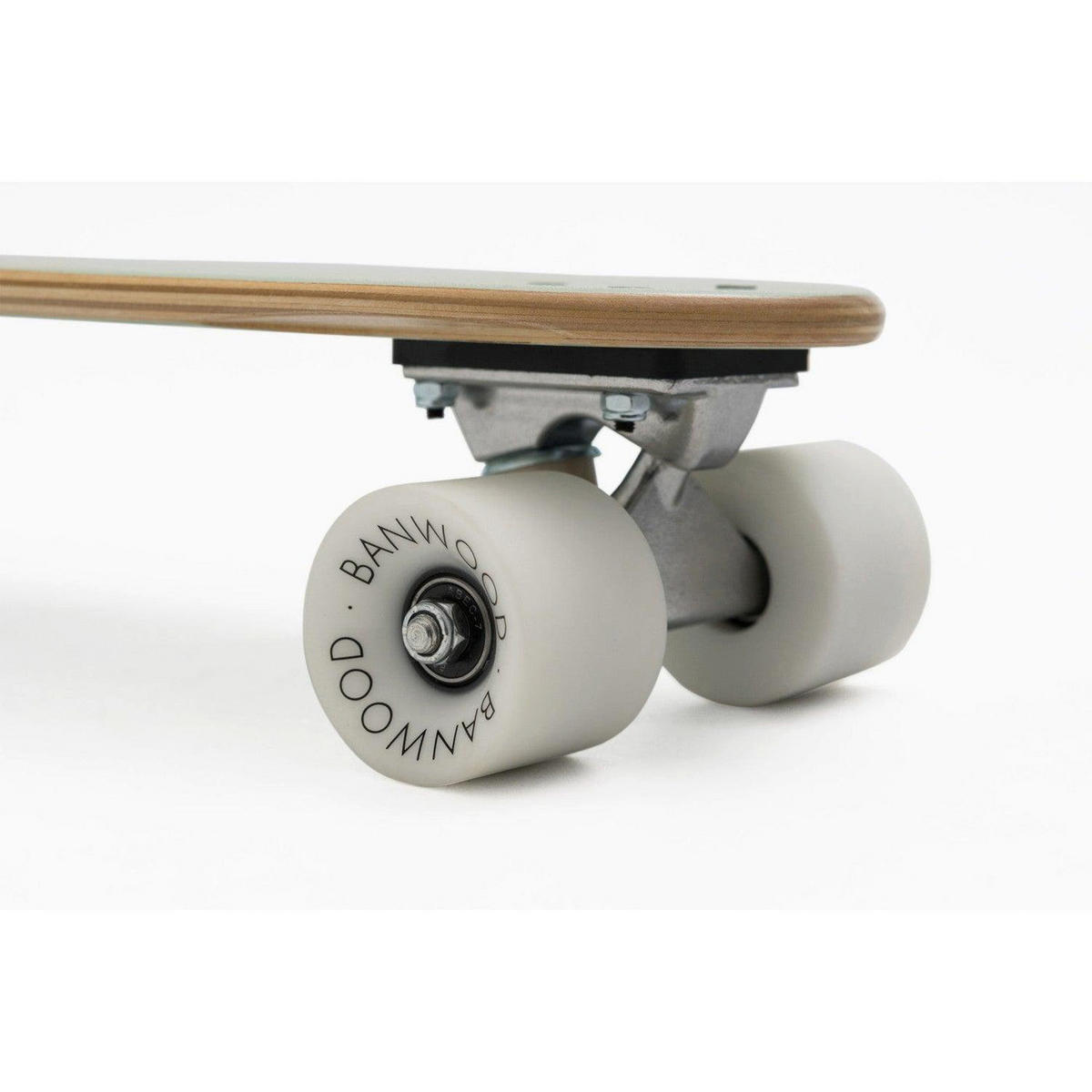 SKATEBOARD aus Holz für Kinder, ab 3 Jahren, Minze - Mintgrün, Holz (17.5/54cm) - Banwood