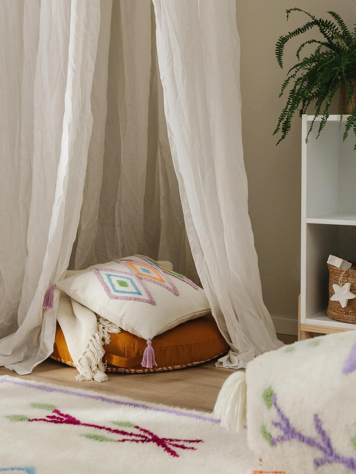 KISSENBEZUG Malika Multicolor 40x40 cm - Multicolor, Textil (40/40cm) - Lytte