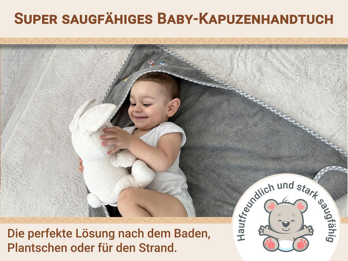 HANDTÜCHER, 100x100 cm, 100% Baumwolle, Grau - Grau, Textil (100/100cm) - Zollner