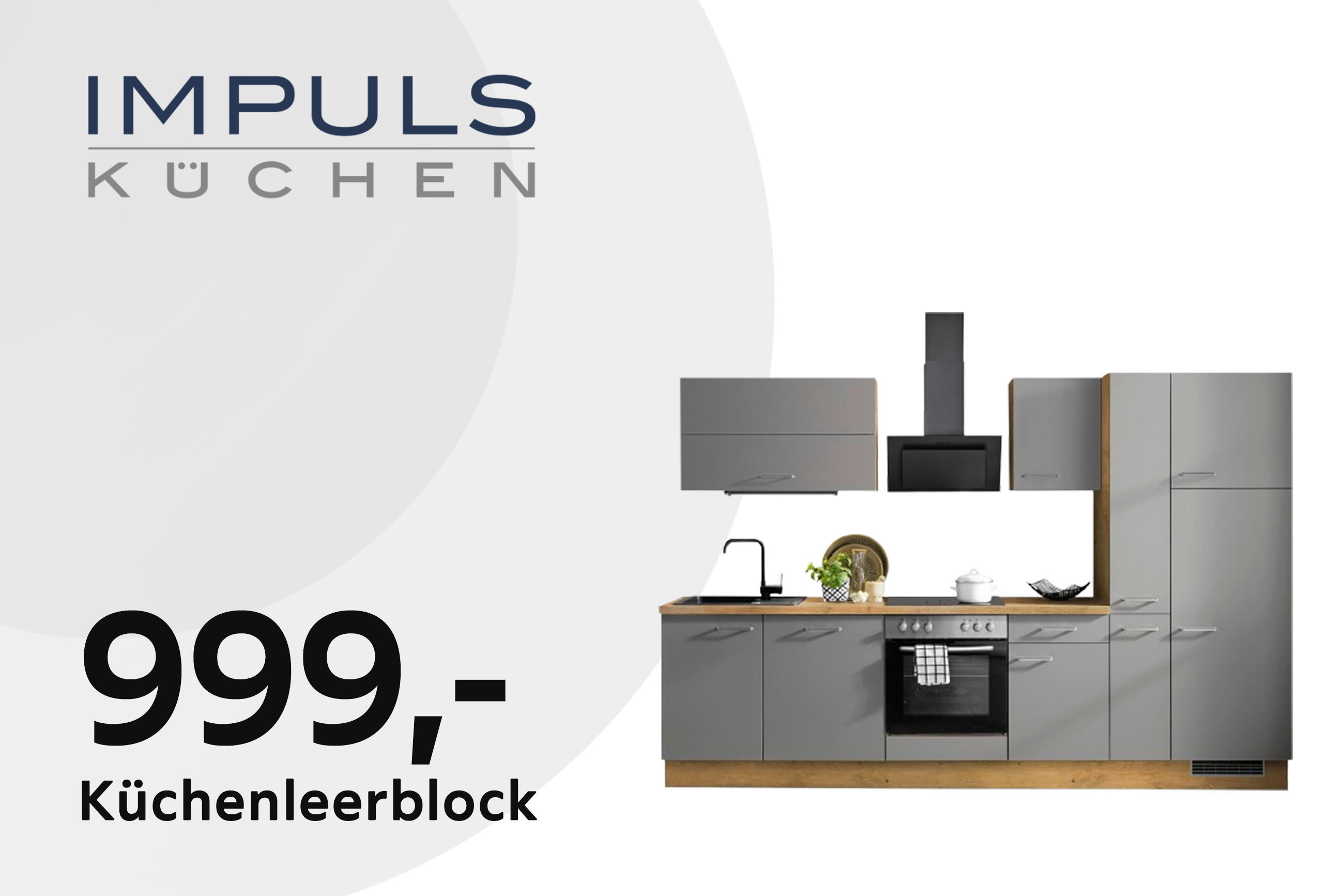 Küchenleerblock von IMPULS Küchen 999,-