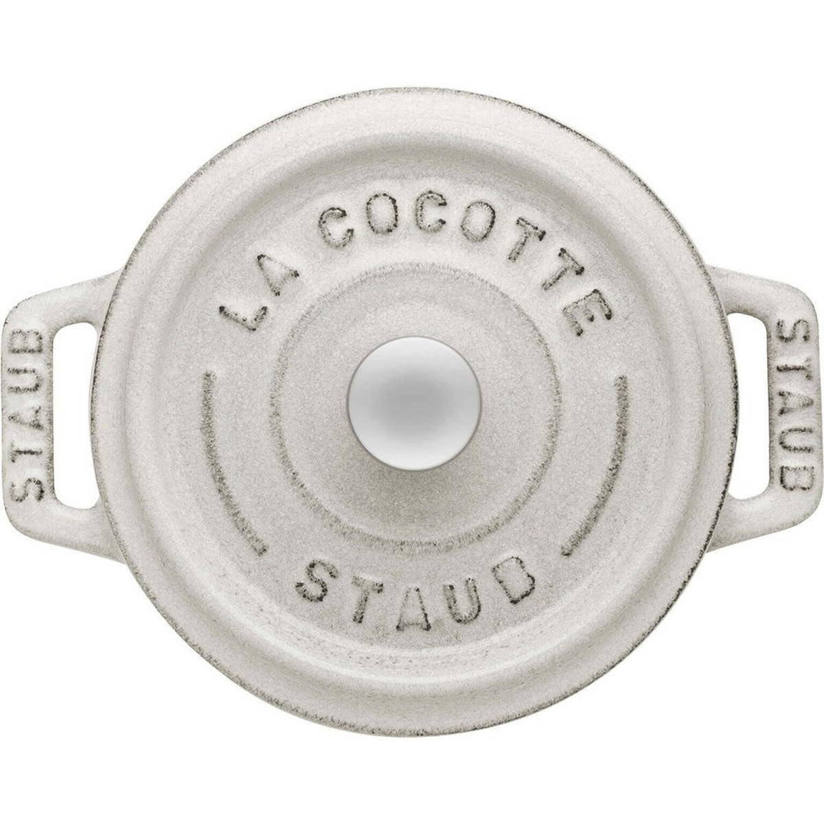 TOPF Grau 13/9.9/7 cm 405014080 - Grau, Metall (10cm) - Staub