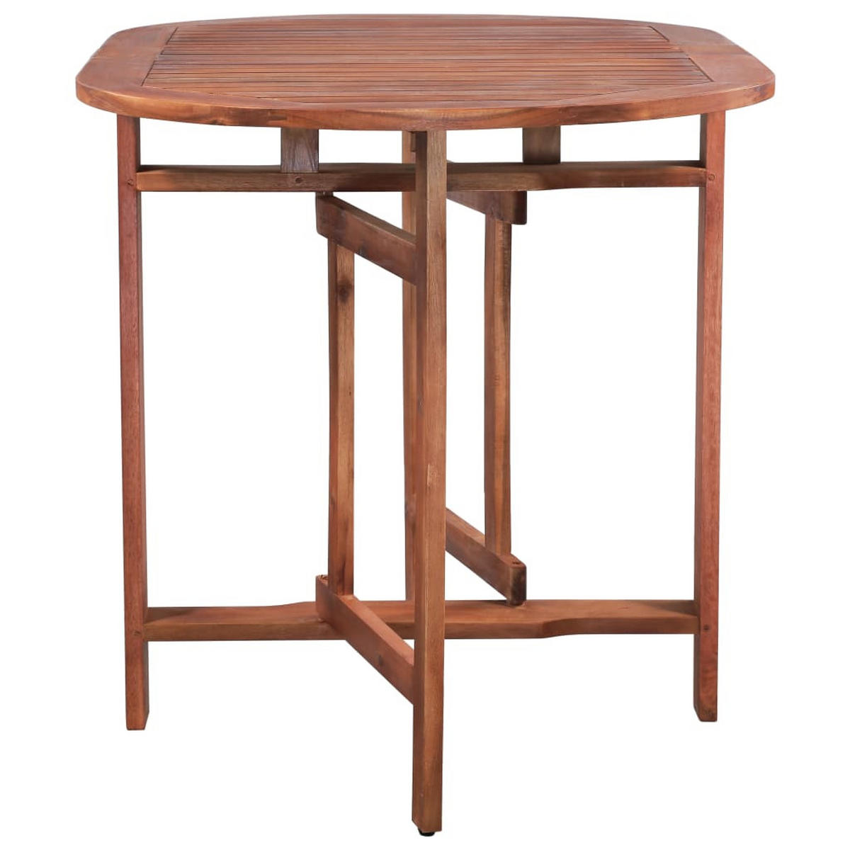 GARTENTISCH 120/70/74 Cm Akazie Massivholz - Braun, Holz (120/70/74cm) - vidaXL