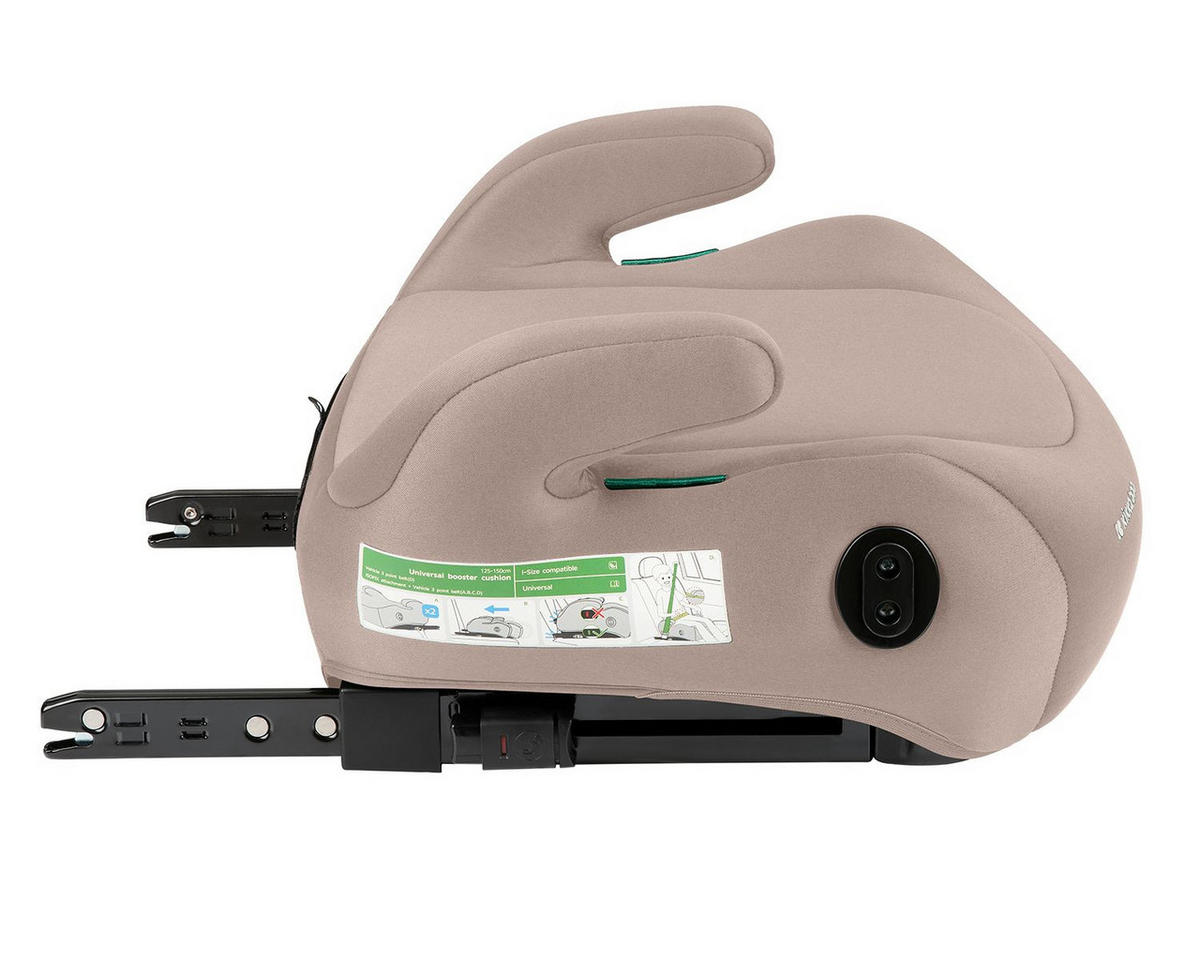 KINDERSITZ i-Tip Isofix 125-150 cm dunkelbraun Armlehne, i-Size Kindersitz, Sicherheitsgurt, vorwärts gerichtet - Braun, Kunststoff (42/21/35cm) - Kikka boo