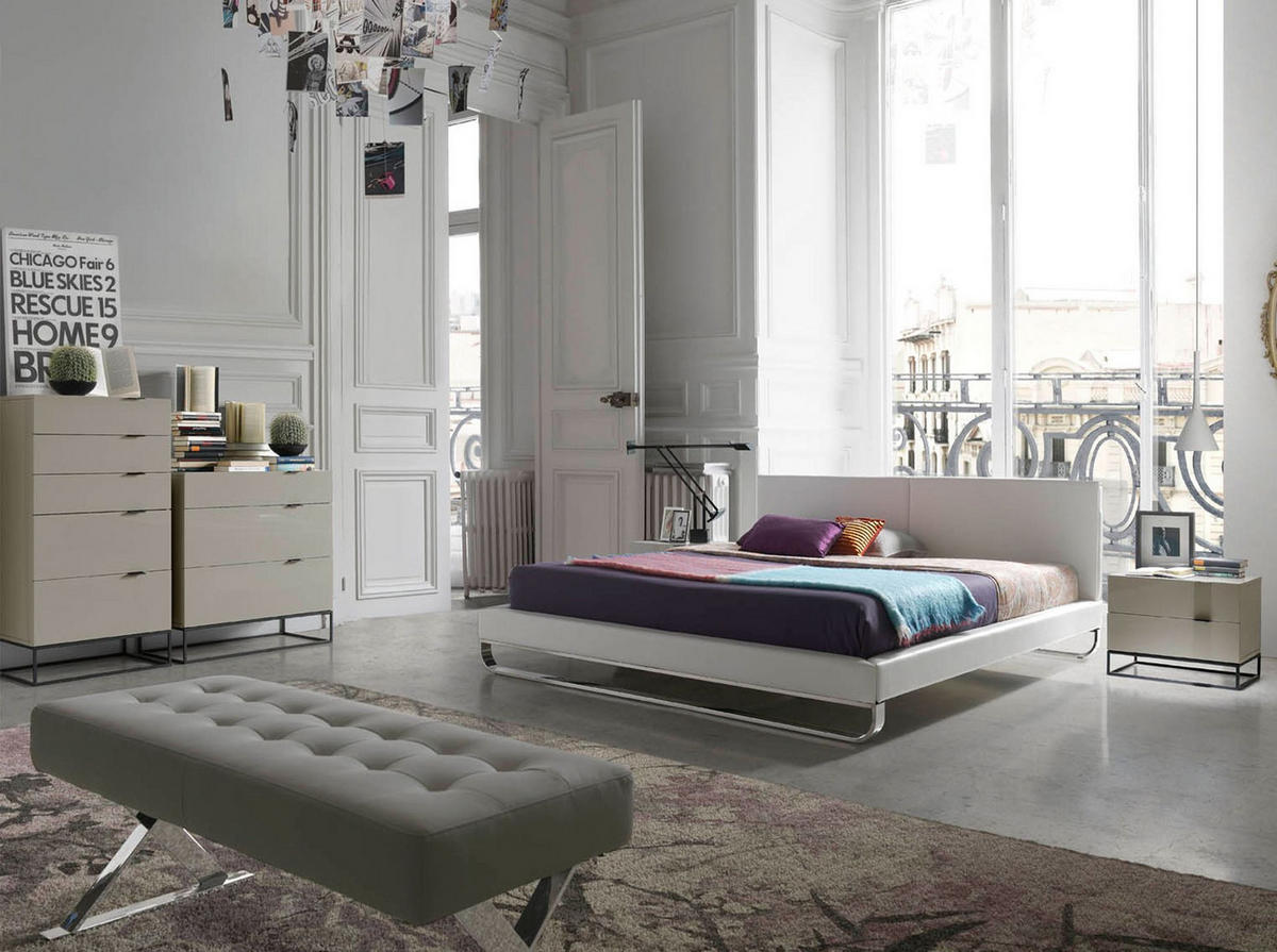 NACHTSCHRANK Nachttisch aus grauem Holz und schwarzem Stahl 55/41/41 cm - Schwarz/Grau, Holz (55/41/41cm) - ANGEL CERDA