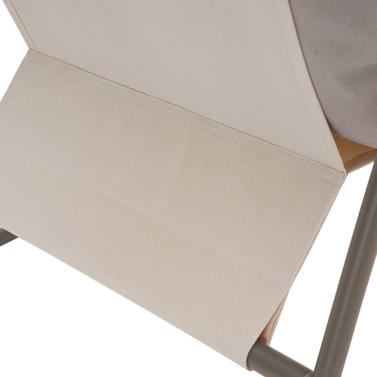 GARTENSET 4-Sitzer, Taupe - Taupe, Textil - Oviala