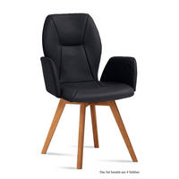 ARMLEHNSTUHL (4er-Set) Donka 58x92x60 Eiche geölt/Anthrazit - Eichefarben/Anthrazit, Kunststoff (60/92/58cm) - 58aufmkessel