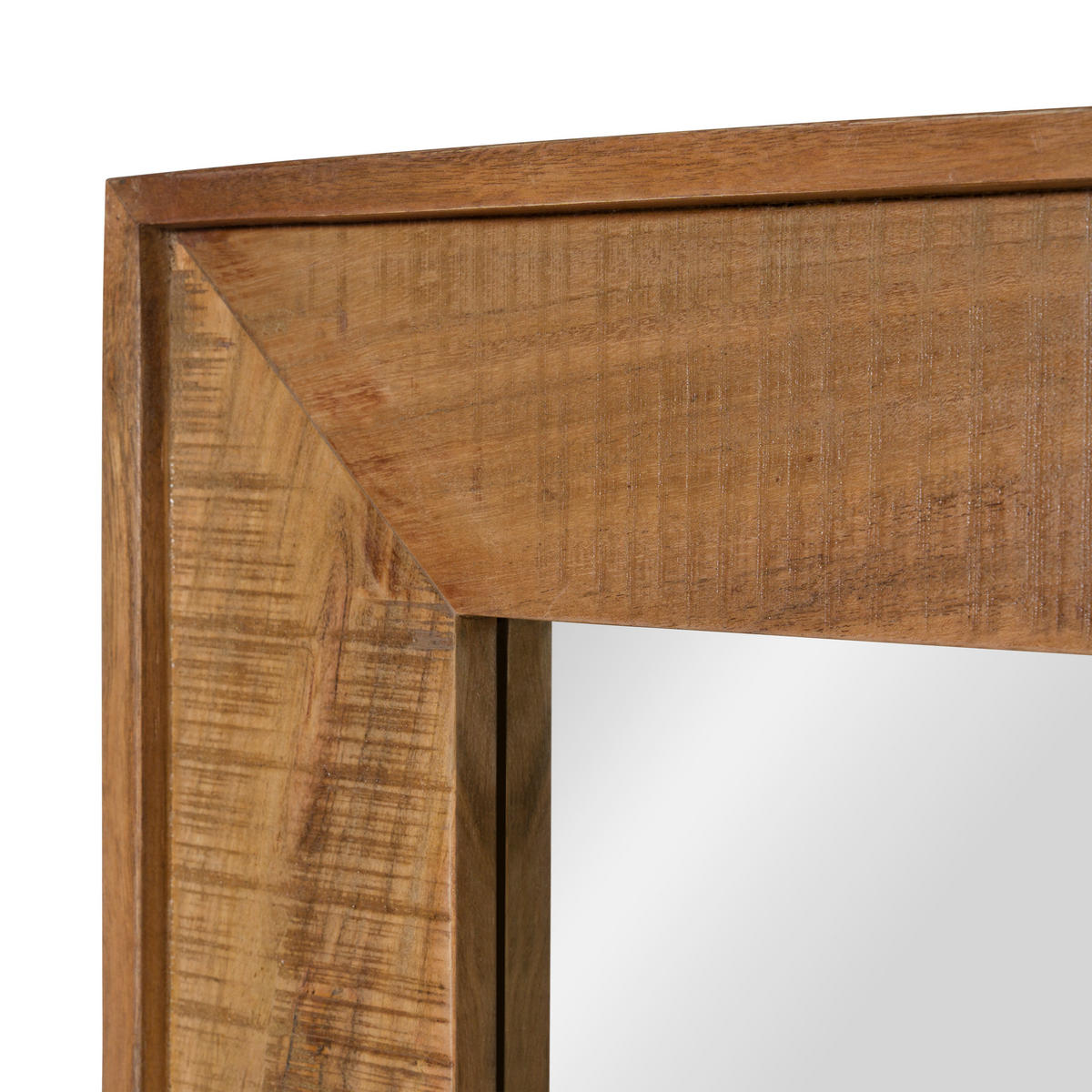 SPIEGEL Akazie 68x8x79 natur versiegelt NATURE OF SPIRIT #304 - Naturfarben, Holz (68/79/8cm) - Massivmoebel24