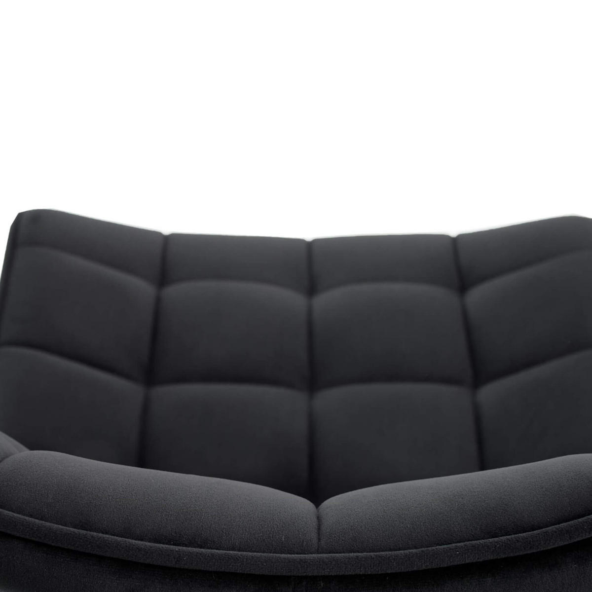 STUHL MODI K332 - Schwarz, Holzwerkstoff/Metall (46/84/61cm) - Meblini