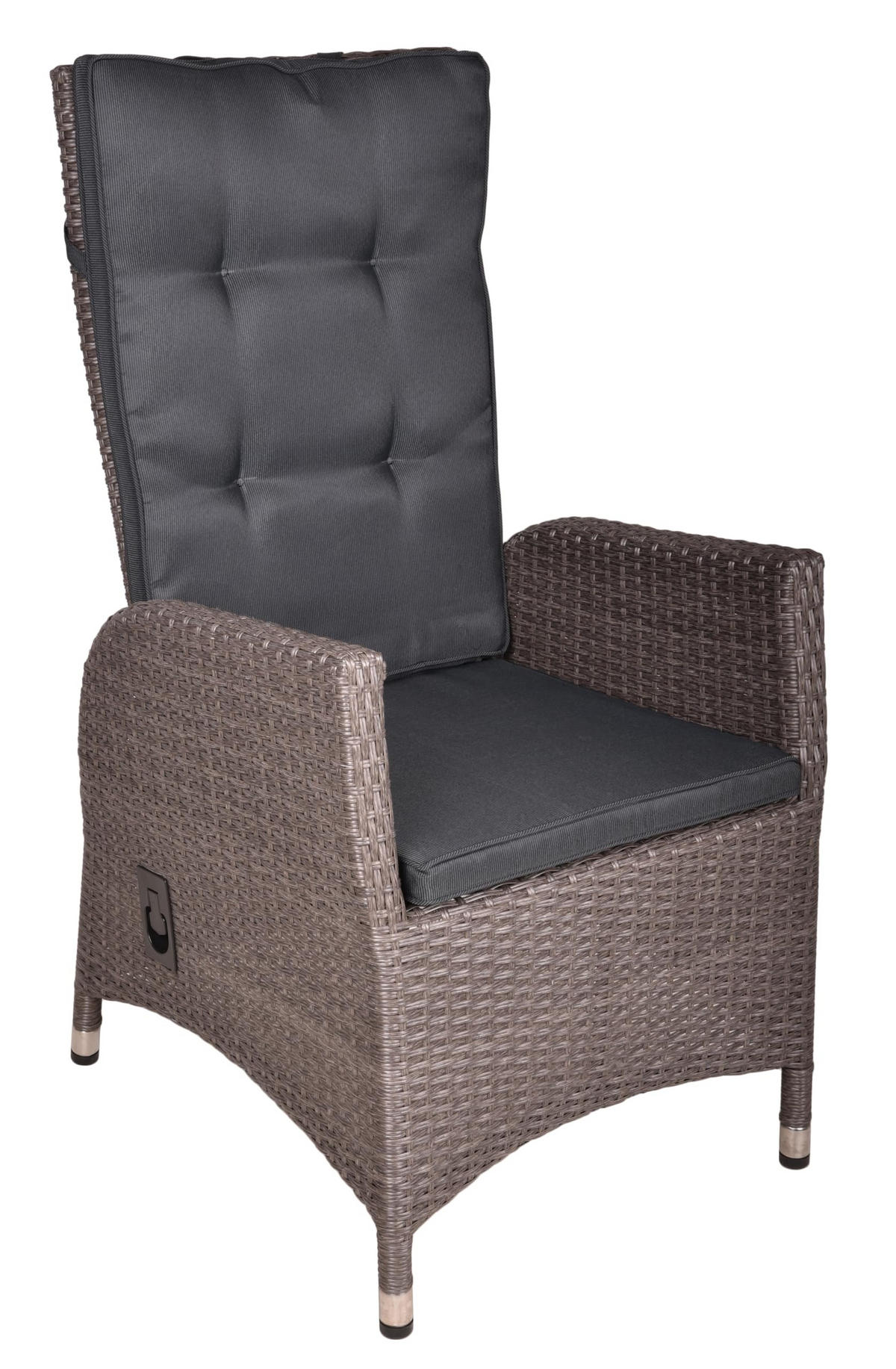 GARTEN-SITZGRUPPE Graz 5-teilig Gartenmöbel-Set - Braun, Holz - DELUKE