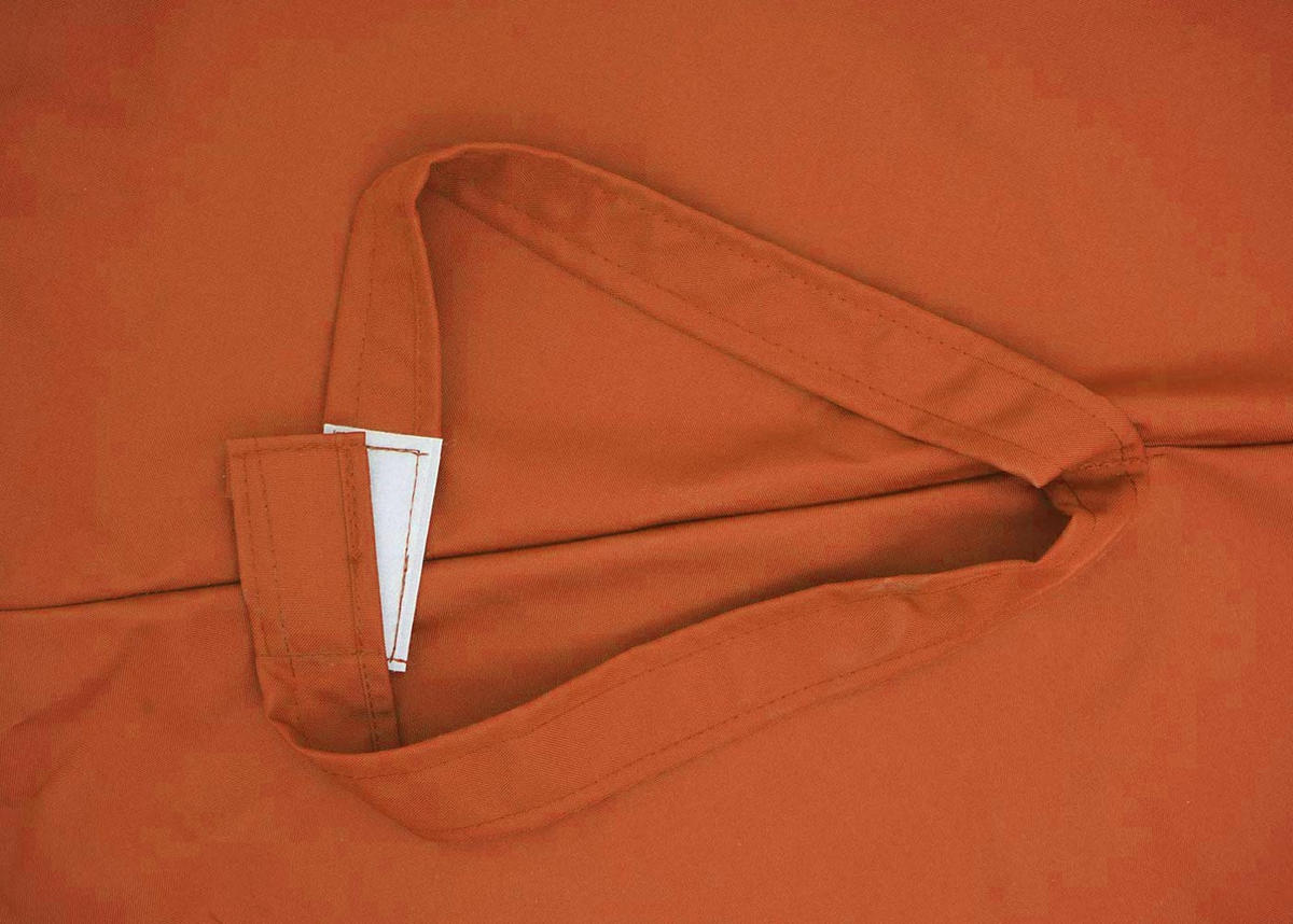 ERSATZ-BEZUG 8 STREBEN I RUND Orange - Orange, Textil (300/300cm) - MCW