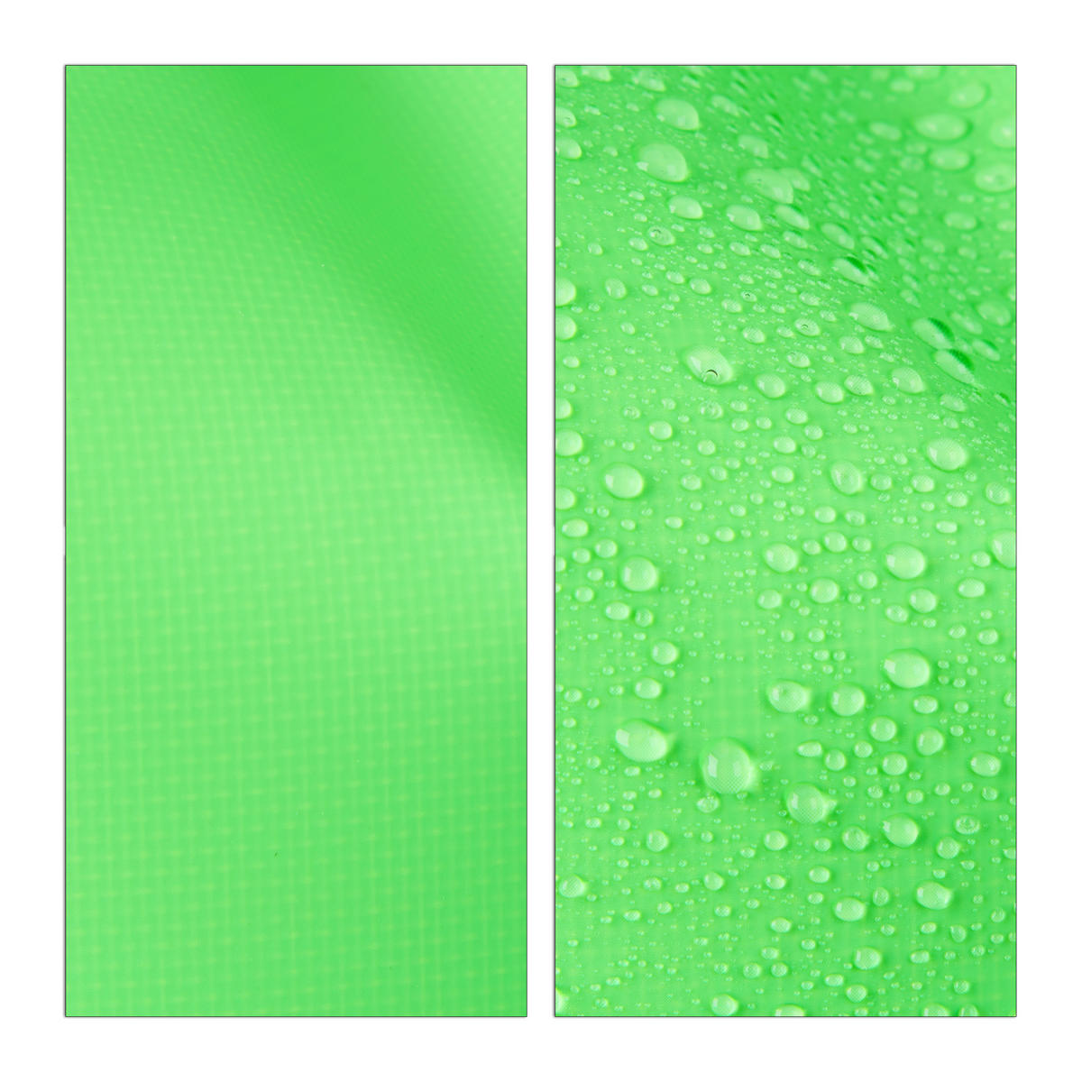 OCEAN Pack - Grün, Kunststoff (20/38/0.5cm) - Relaxdays