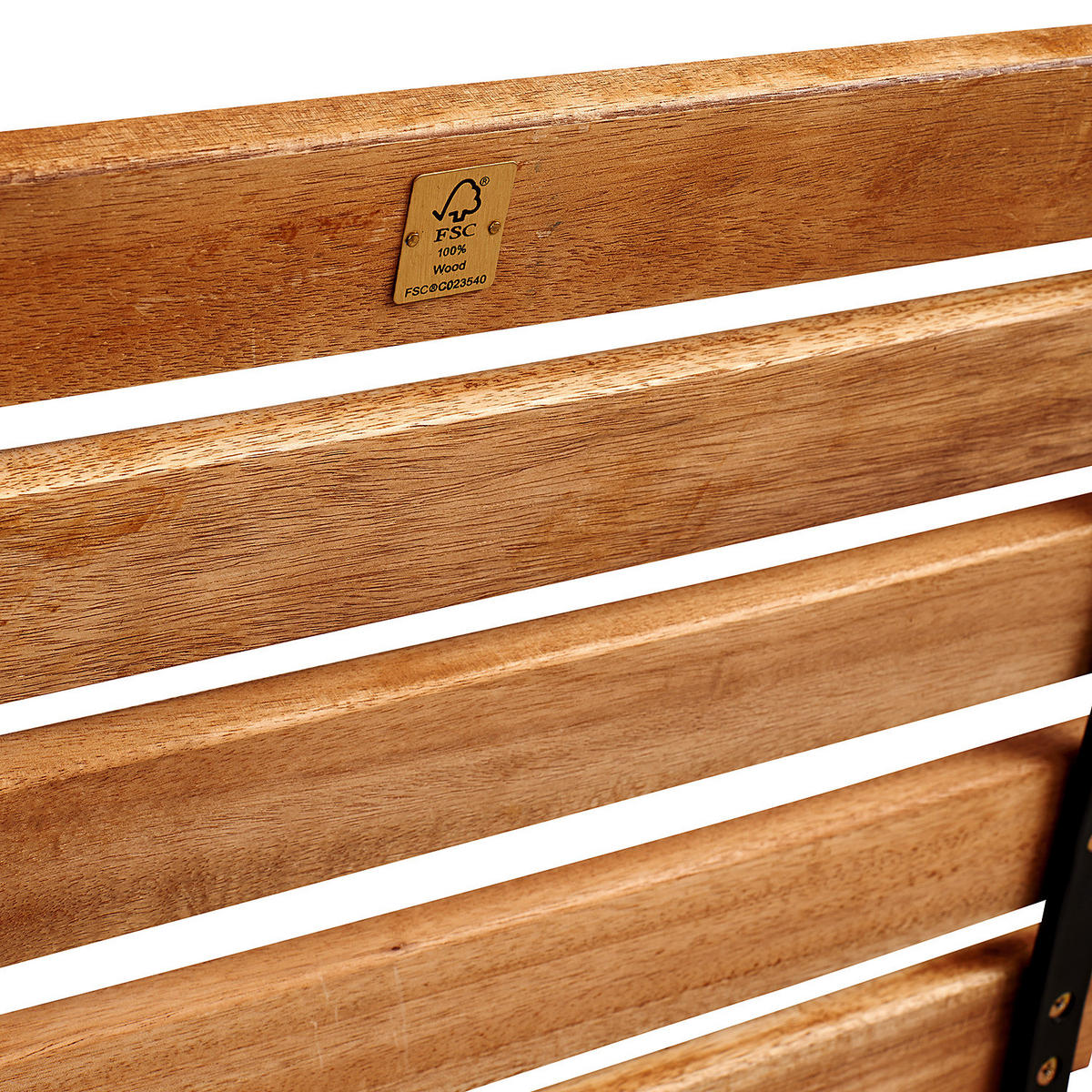 GARTENSTUHL (2er Set) Parklife - Schwarz, Holz/Metall (46/89/54cm) - BUTLERS