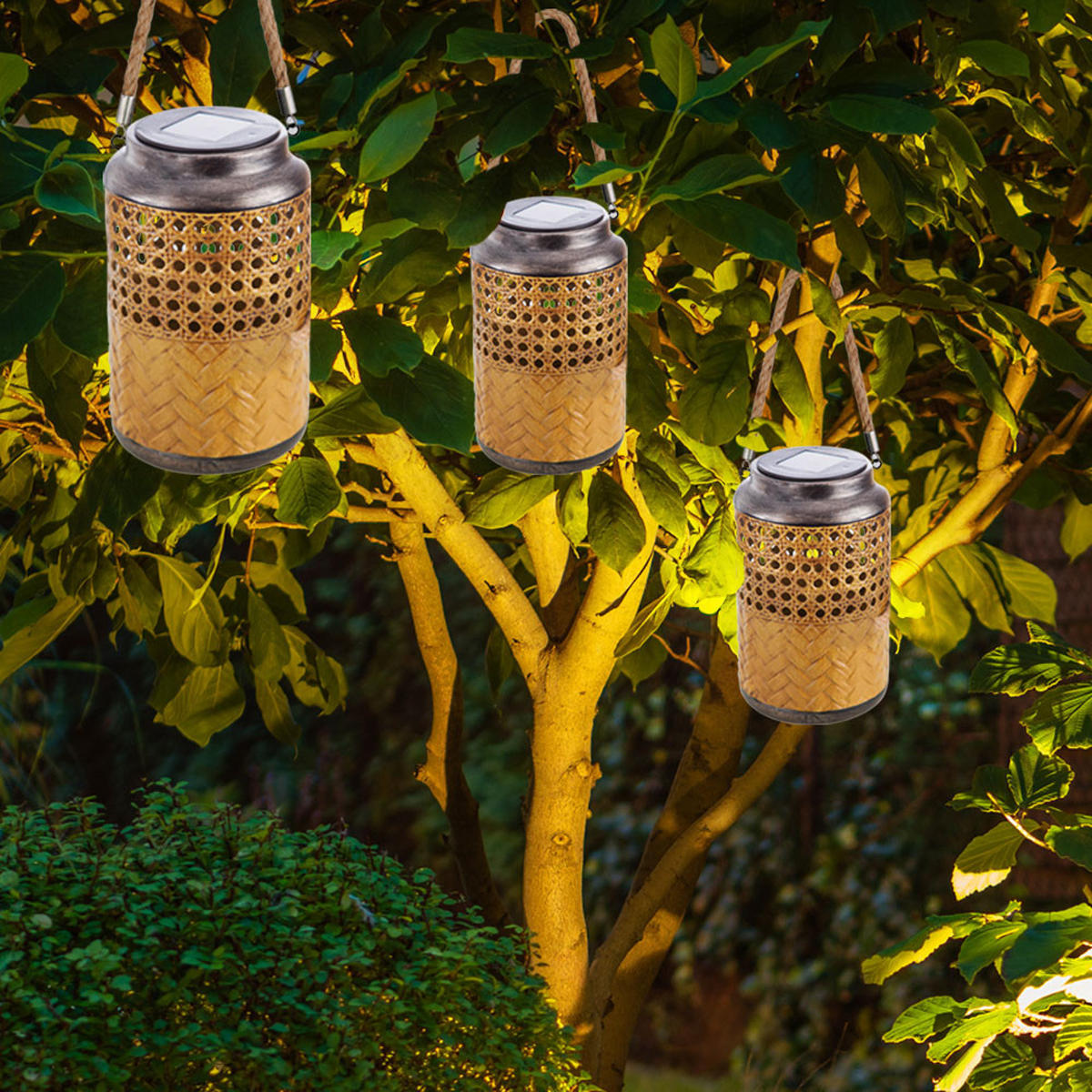 LED AUSSENLEUCHTE Modica Metall Braun - Braun, Metall (12/12/16cm) - Nowa