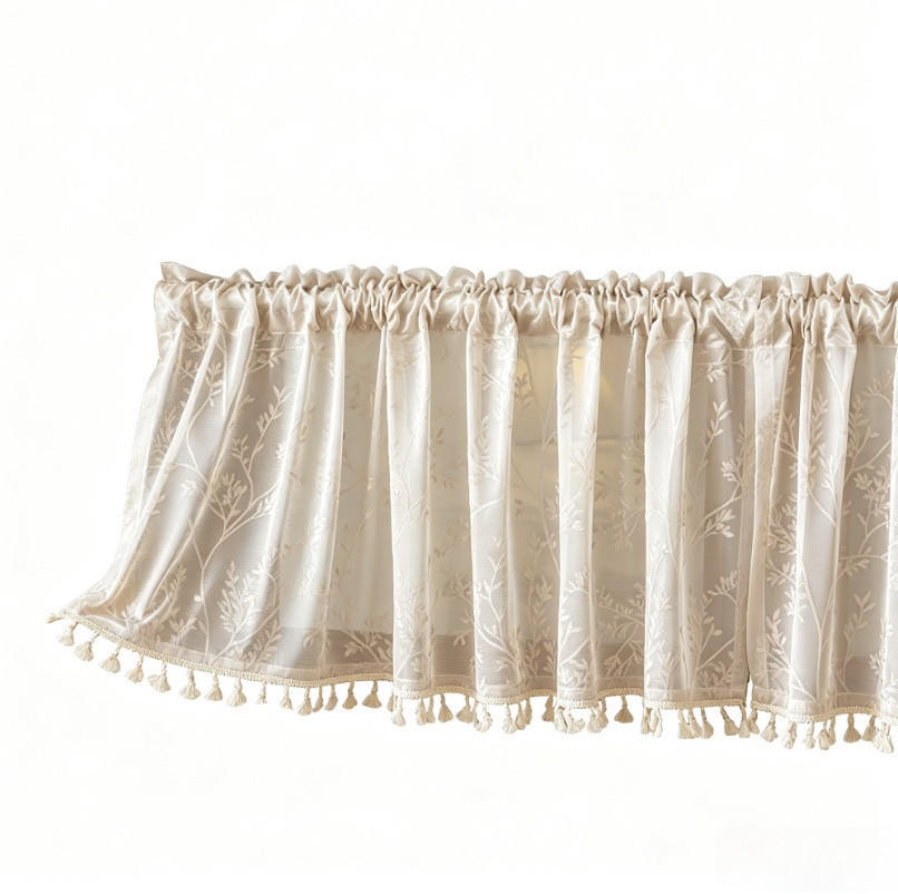 KURZE GARDINEN, Beige,1 Stück, 100/60 cm - Beige, Textil (100/60cm)