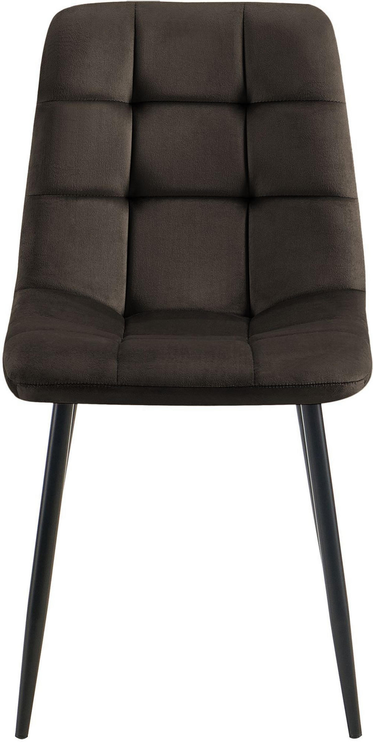 ESSZIMMERSTUHL Tilde 84x45x55 cm braun - Braun, Textil (45/84/55cm) - furnicato