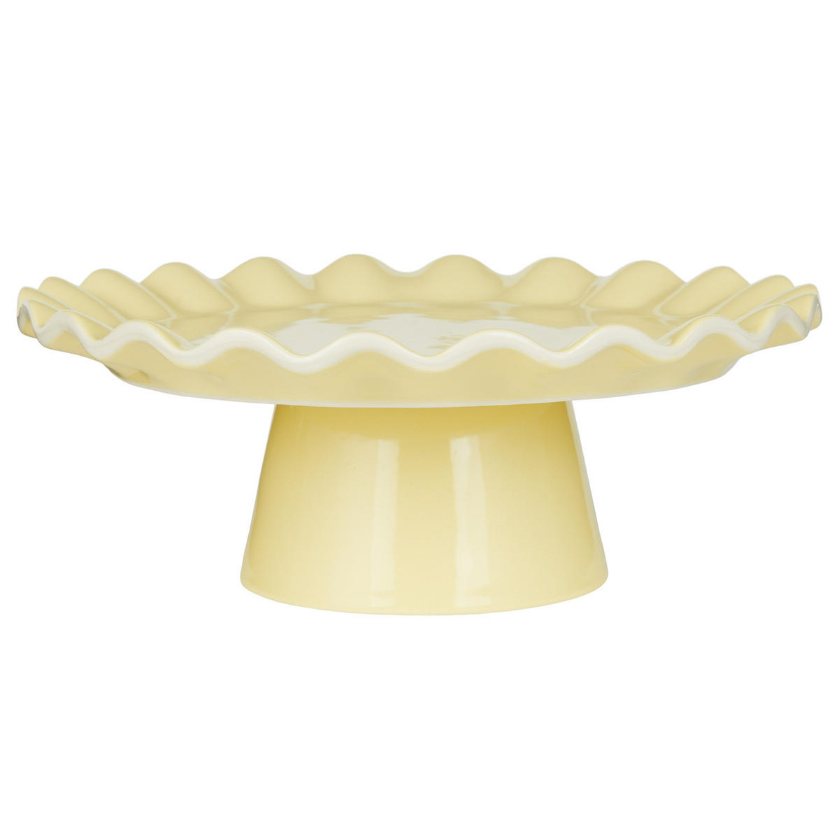 KUCHENETAGERE Lilly - Hellgelb, Keramik (28/10cm) - Butlers