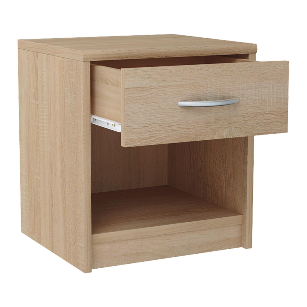 BEISTELLTISCH mit 1 Schublade 35 cm Breite in sonoma - Sonoma Eiche, Holzwerkstoff (39/35/45cm) - Home Collective