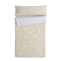NORDIC-SACK little star 105x200 cm ohne füllung beige - Beige, Textil (105/200cm) - Happy Friday