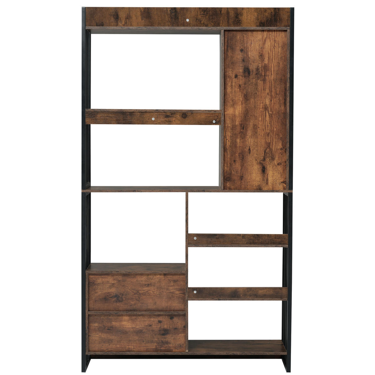 BÜCHERREGAL braun - Braun, Holzwerkstoff (30/173.5/100cm) - Urban Meuble