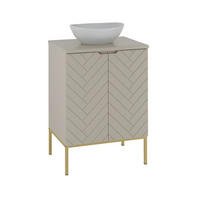 WASCHTISCH 60.6cm Daria Kaschmir - Beige, Holzwerkstoff (60.6/84.2/45.8cm) - Petits-meubles